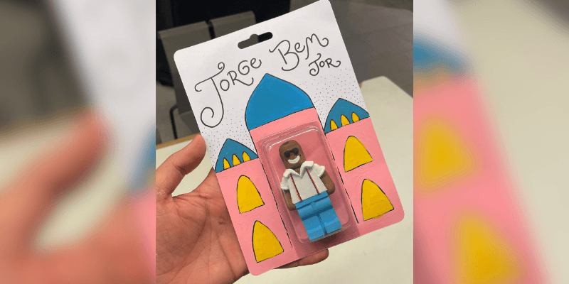 Mini bonecos Imaginários do futebol