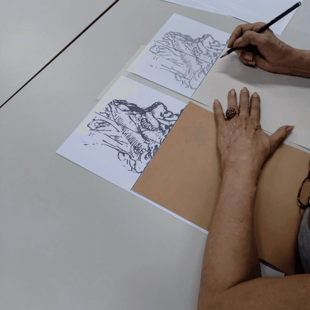 Práticas de desenho: expressão e movimento