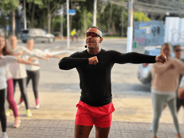 Lambaeróbica no Centro Esportivo Vila Guarani